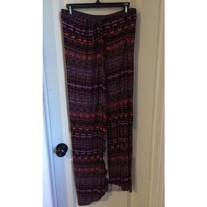 Tribal maxi skirt